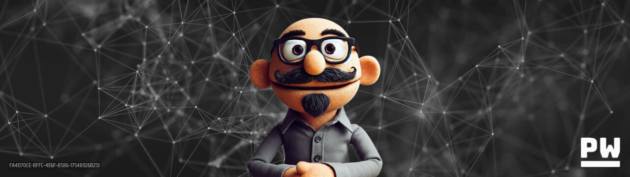 Digital Twin banner for Peter Woods twin-abstract-network-wm